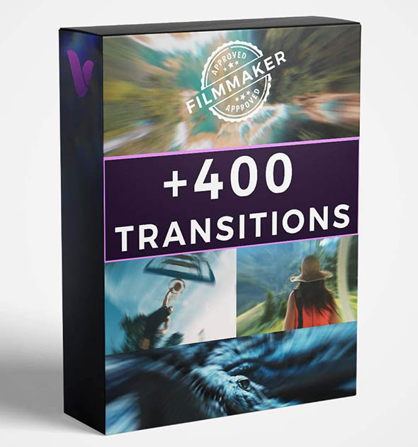 PR模板-400+无缝过渡信号损坏全景透视淡化摇动拉伸视频转场预设