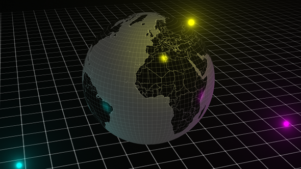 科技感地球制作AE插件 Power Sphere v1.1.9 ＋使用教程