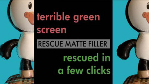 Rescue Matte Filler v1.2抠像细节还原修复AEPR插件  WinMac破解版+ 使用教程