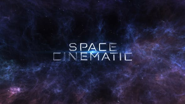 AE模板-电影片头宇宙太空大气文字宣传 Space Cinematic Titles