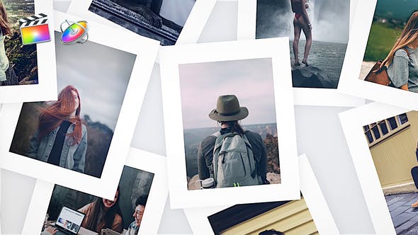 FCPX插件-快速摄影三维照片logo动画Photographic Logo Reveal