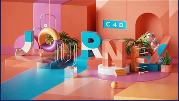 C4D基础入门全面教程 Motion Design School – Cinema 4D Journey
