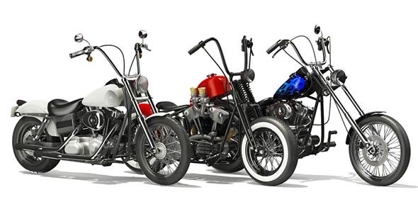 摩托车3D模型CGAxis第1卷C4D/MAX/FBX/OBJ等格式