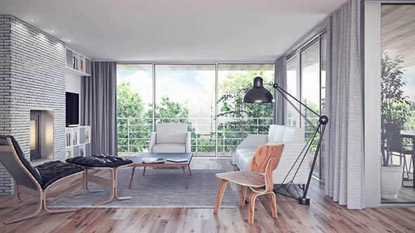 21组室内家具扶手椅沙发桌子3D模型 CGAxis第106卷