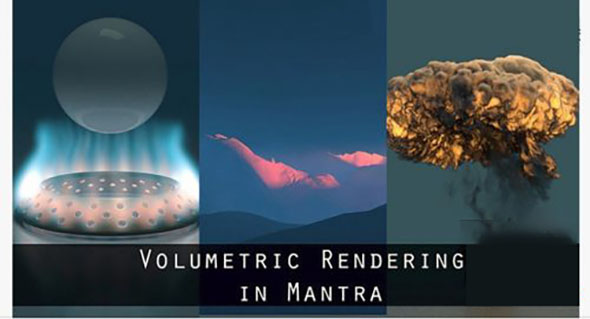 Houdini体积流体渲染教程 Gumroad – Houdini Volumetric Rendering with Mantra
