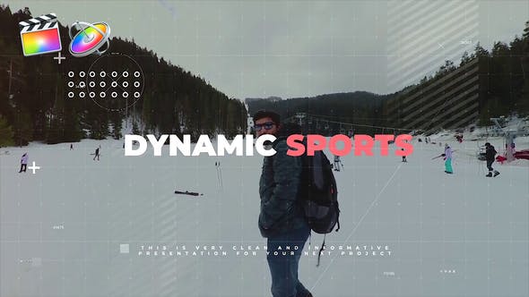 FCPX插件-动感体育运动视频包装片头 Dynamic Sports