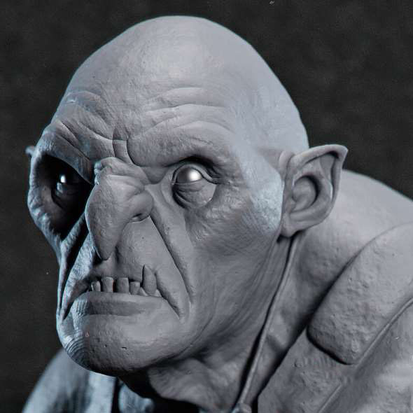 ZBrush怪物角色雕刻教程 Gumroad – Lookdev and Light your Zbrush Sculpts by Tom Newbury