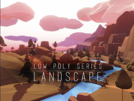 Unity低多边形大自然场景Low Poly Series Landscape 1.3-图片1