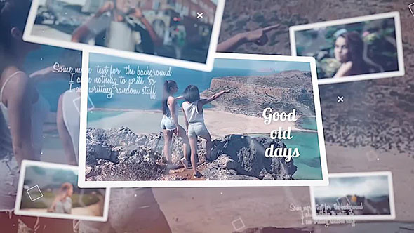 FCPX模板插件-家庭相册幻灯片图片视频动画片头 Good old days+使用教程