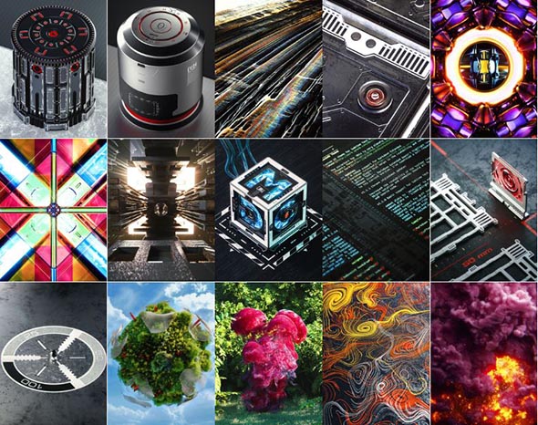 355个C4D Octane渲染器项目文件Cinema4D模型包Win/Mac-图片1