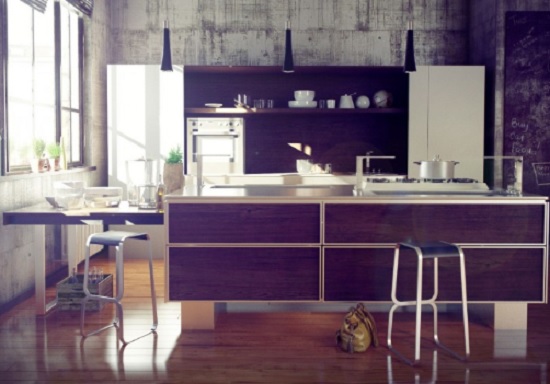 40个高精度现代厨房台家具3D模型 Evermotion – Archmodels Vol.166