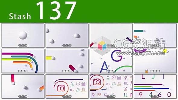 2019年 Stash 137期CG创意电视栏目包装参考广告视频动画短片合集