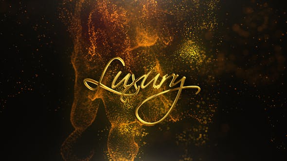 AE模板-明亮粒子流动logo动画Bright Particles Flow Logo Reveal