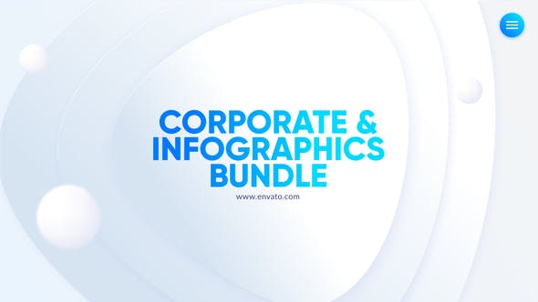 AE+PR模板 商务企业信息数据展示介绍包装 Corporate Bundle