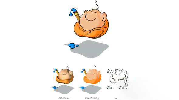 卡通艺术线框渲染插件 Illustrate! 6 for 3DS MAX 2017 – 2020破解版