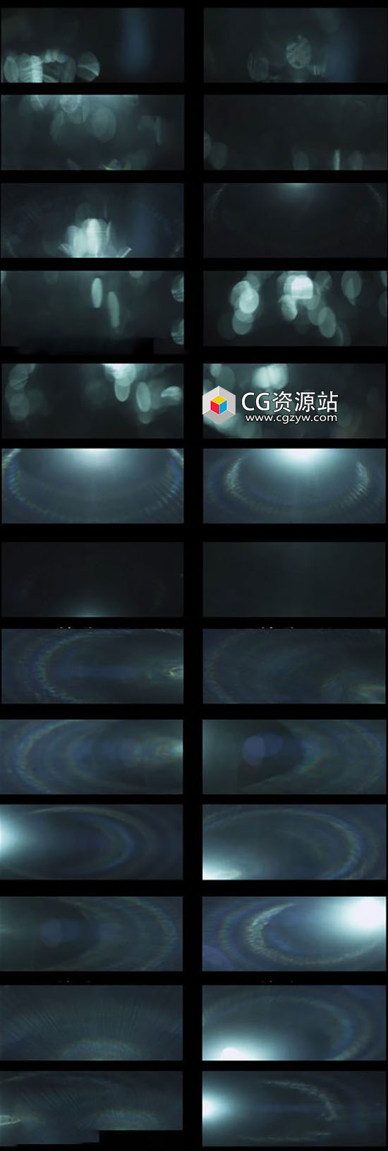 53组镜头耀斑光效合成4K视频素材-图片2