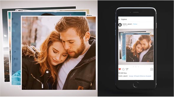 AE模板-快速切换照片相册展示片头 Quick Switch Slideshow