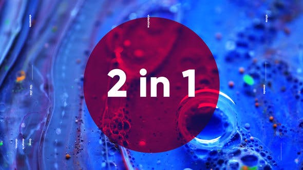 AE模板-文字排版节奏感视频快闪片头 Simple Typo Opener 2 in 1