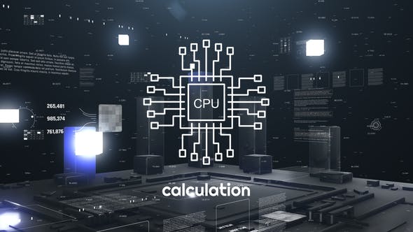 AE模板-科技感数码产品介绍科学医学技术演示标题开场片头