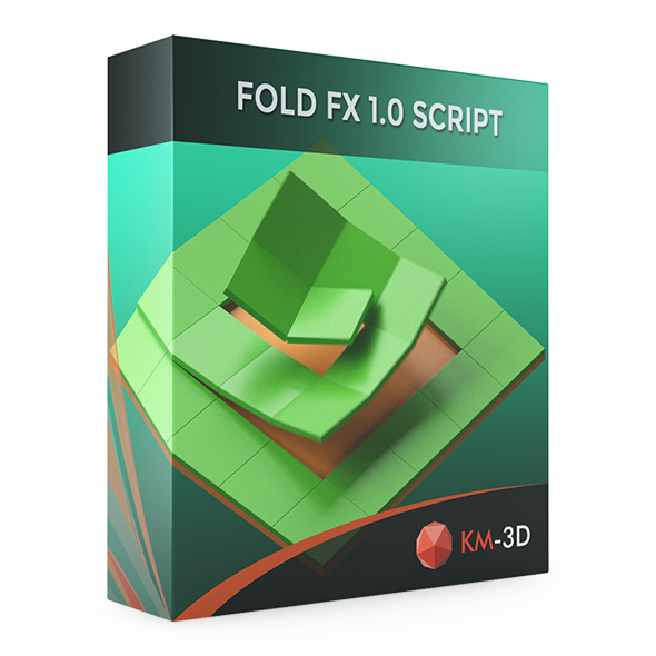3DS MAX翻转折叠插件 FoldFX v1.0 for 3ds Max 2010 – 2020