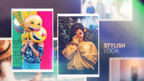 AE模板-复古浪漫照片回忆相册片头 Modern Inspire Slideshow