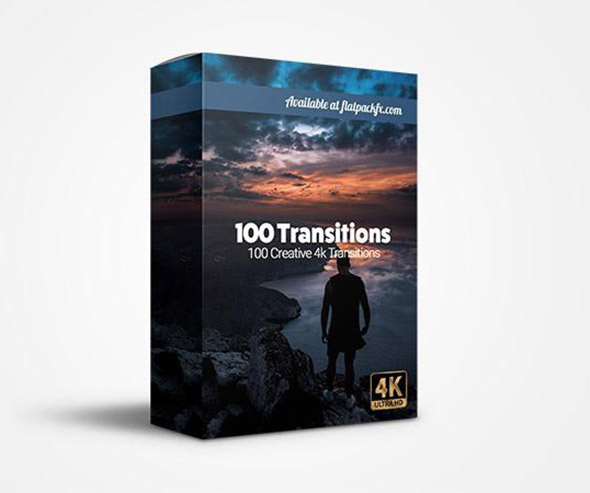 100种4K转场遮罩MG动画动态视频素材带透明通道