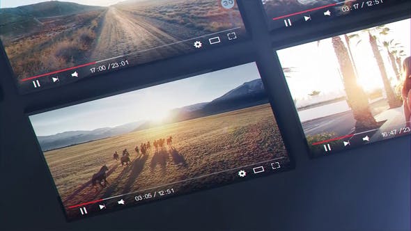 AE模板-社交媒体视频包装宣传片头YouTube Channel Promo