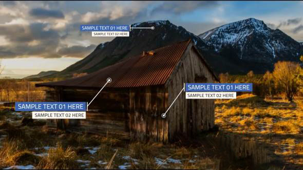 FCPX插件-双行文本呼叫指示线动画 Call Out Double Textline