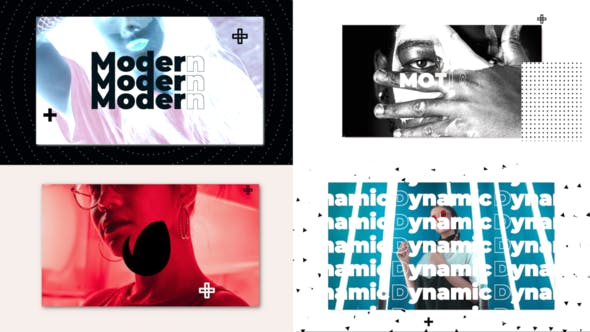 FCPX插件-创意快速社交媒体宣传文字图片快闪片头 Fast Typo Opener