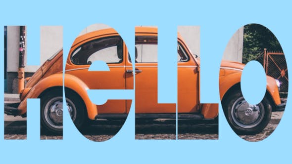 FCPX插件-节奏感文字遮罩夏季旅游宣传片头 Happy Slideshow