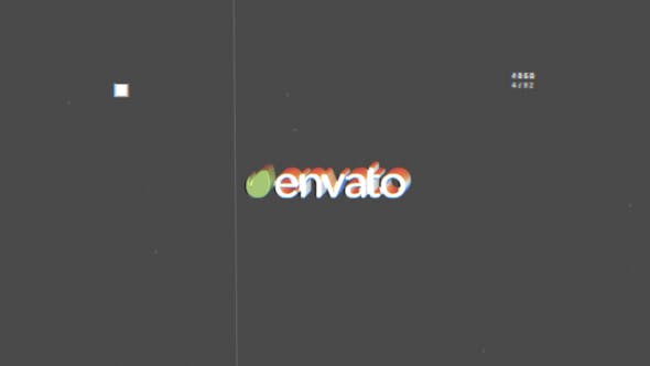 FCPX插件-信号损坏小故障Logo动画 Glitch Logo Reveal