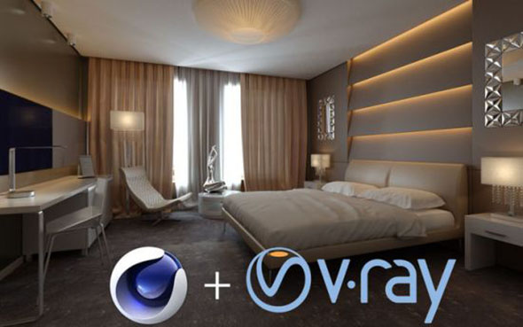 Vray渲染器C4D插件V-Ray 3.70.05 ADV for Cinema 4D R17/R18/R19/R20/R21 Win破解版