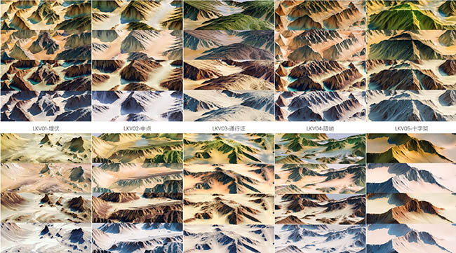 10种地形山谷山丘景观8K置换贴图材质TFM-图片2