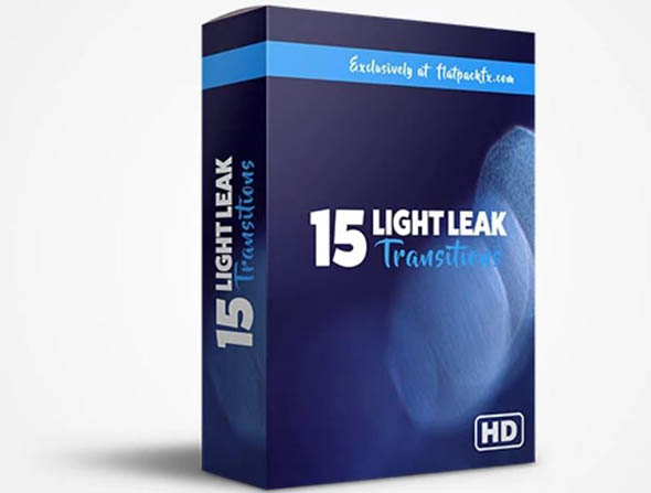 15个漂亮散景漏光光效转场视频素材