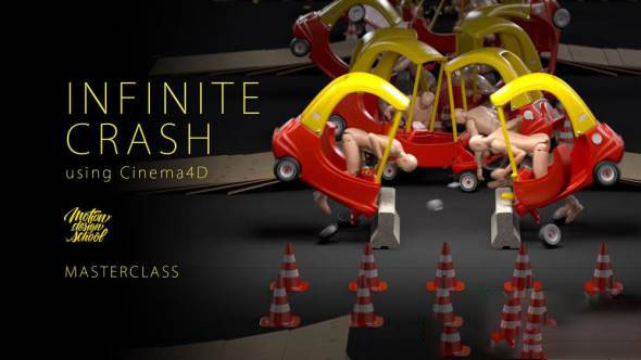 大师班C4D动态循环碰撞场景动画教程