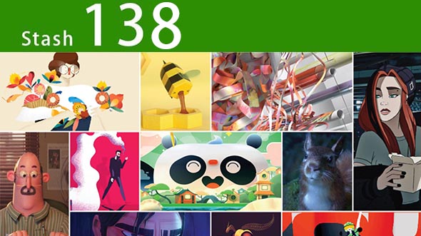 2019年 Stash138期CG创意电视栏目包装参考广告视频动画短片合集