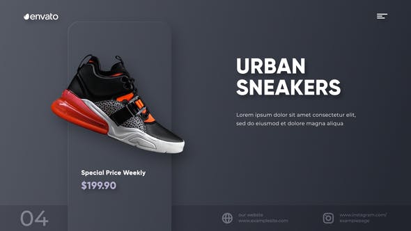 AE模板-暗黑风格网络促销产品宣传片头Seller – Market Product Promo