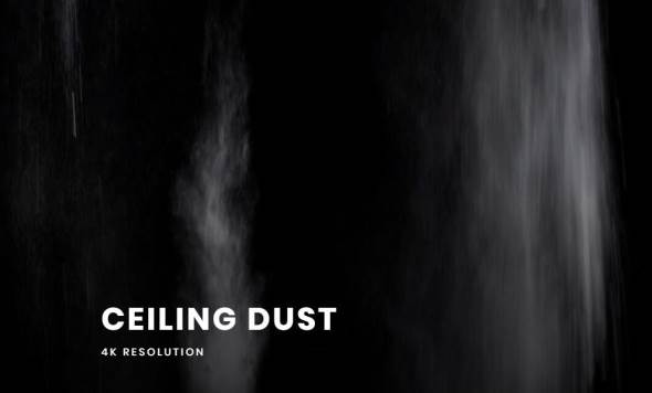 36个粉末尘土灰尘掉落4K视频素材 VFXCentral – Ceiling Dust