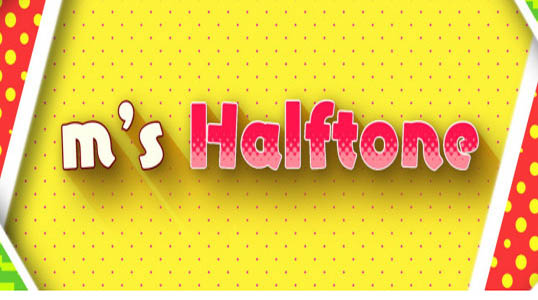 半色调网格填充AE插件 m’s Halftone v1.5.3 Win/Mac