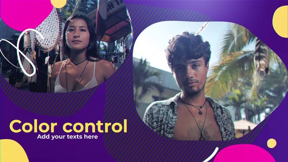 AE模板-动感时尚魅力时装周模特宣传片头Vivid Fashion