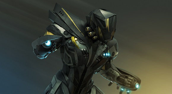 ZBrush科幻机器人硬面雕刻建模教程