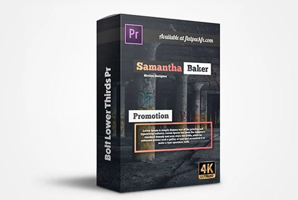 PR预设-23种干净现代文字标题排版字幕动画