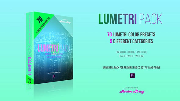 PR预设-70种超酷白天黑夜电影级视频调色Lumetri颜色预设包