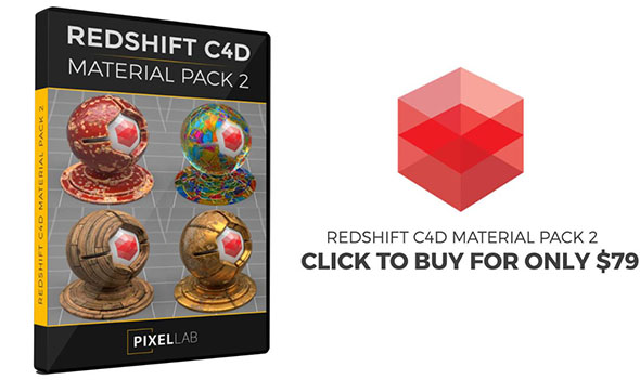 150组C4D Redshift渲染器4K材质预设包2-图片1