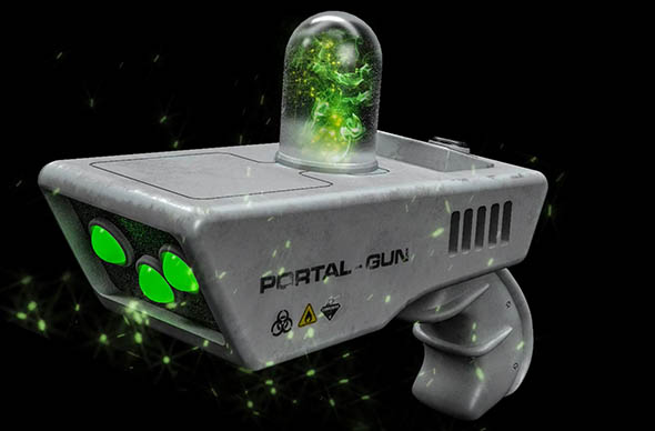 C4D科幻传送枪建模材质教程 Skillshare – Modeling and Texturing 3D Portal Gun Cinema 4D