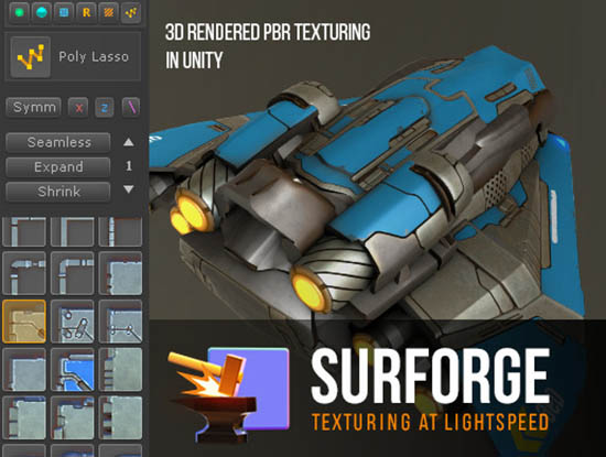 Unity编辑器扩展高质量3D渲染PBR纹理 Surforge 1.4.5