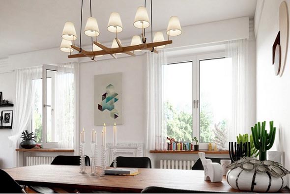 52个室内吊灯装饰品3D模型 Evermotion – Archmodels Vol.175