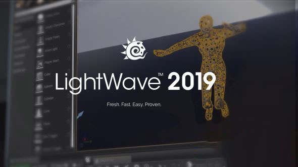 三维动画软件 NewTek LightWave 3D 2019.1.5 Build 3134 Win破解版