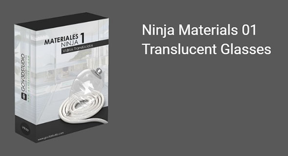 3ds Max Vray渲染器60个玻璃材质预设包