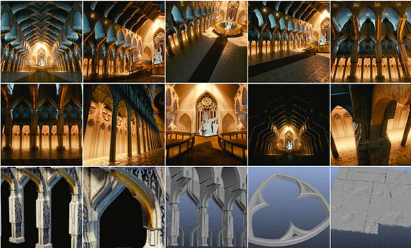 Houdini建模纹理照明渲染全面进阶教程